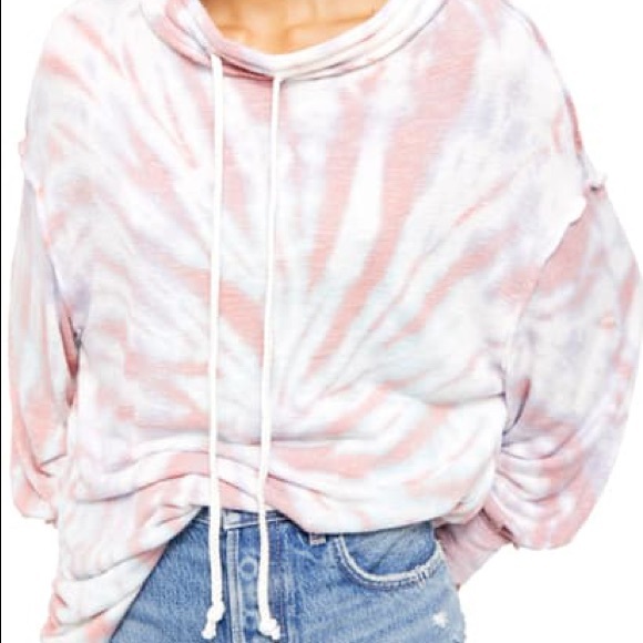 NWT Free People Best Catch Tie Dye Tee - Picture 3 of 16